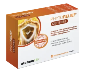 PHYTORELIEF DEFENSE Ayuda al funcionamiento de las defensas naturales y apoya el sistema inmunitario