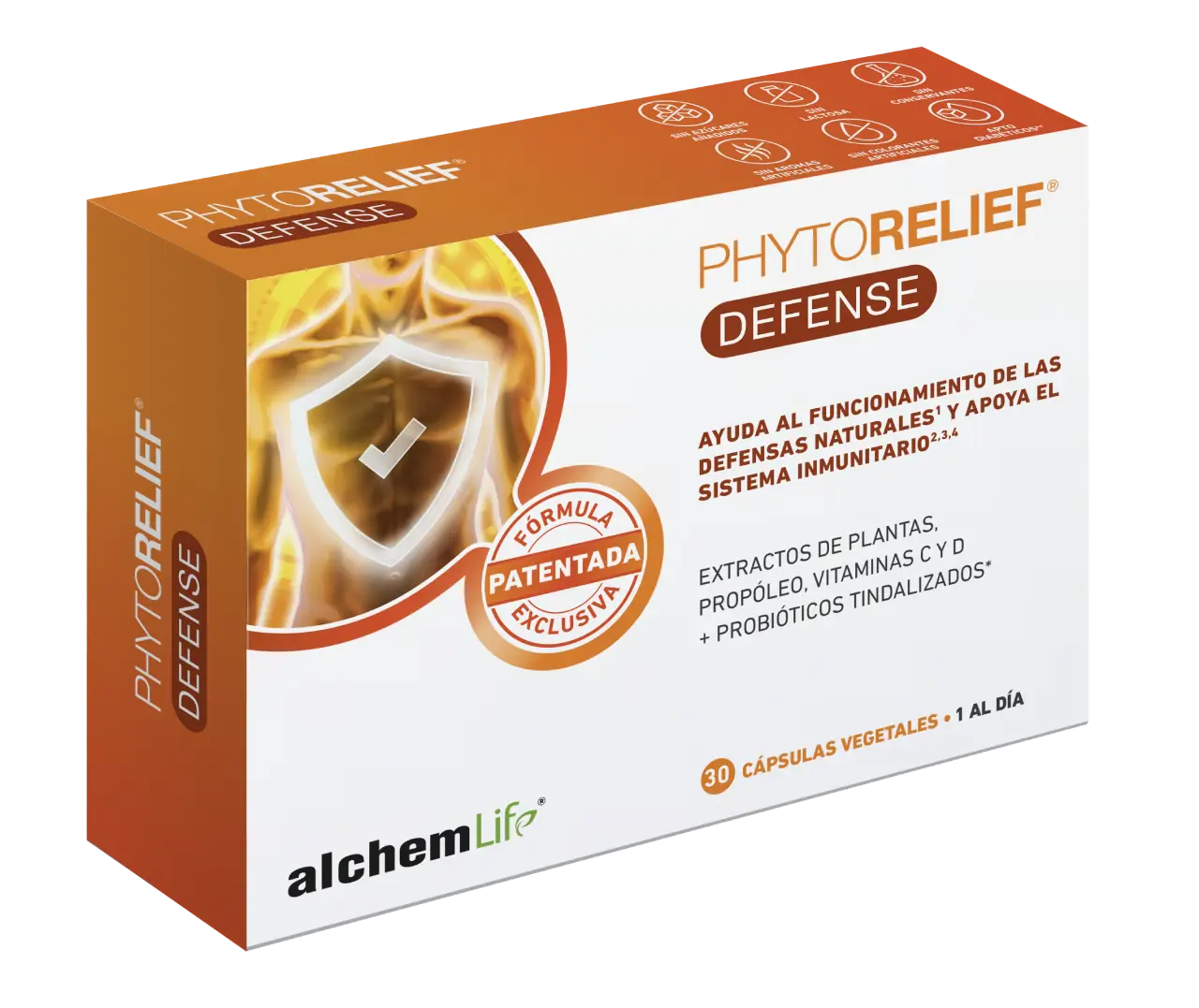PHYTORELIEF DEFENSE Ayuda al funcionamiento de las defensas naturales y apoya el sistema inmunitario