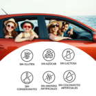 Phytocid® Travel es tu aliado perfecto para disfrutar de tus viajes sin preocupaciones. Con su fórmula a base de menta, cúrcuma y jengibre, ayuda a aliviar las náuseas y los vómitos, mejorando tu digestión y bienestar durante tus desplazamientos.