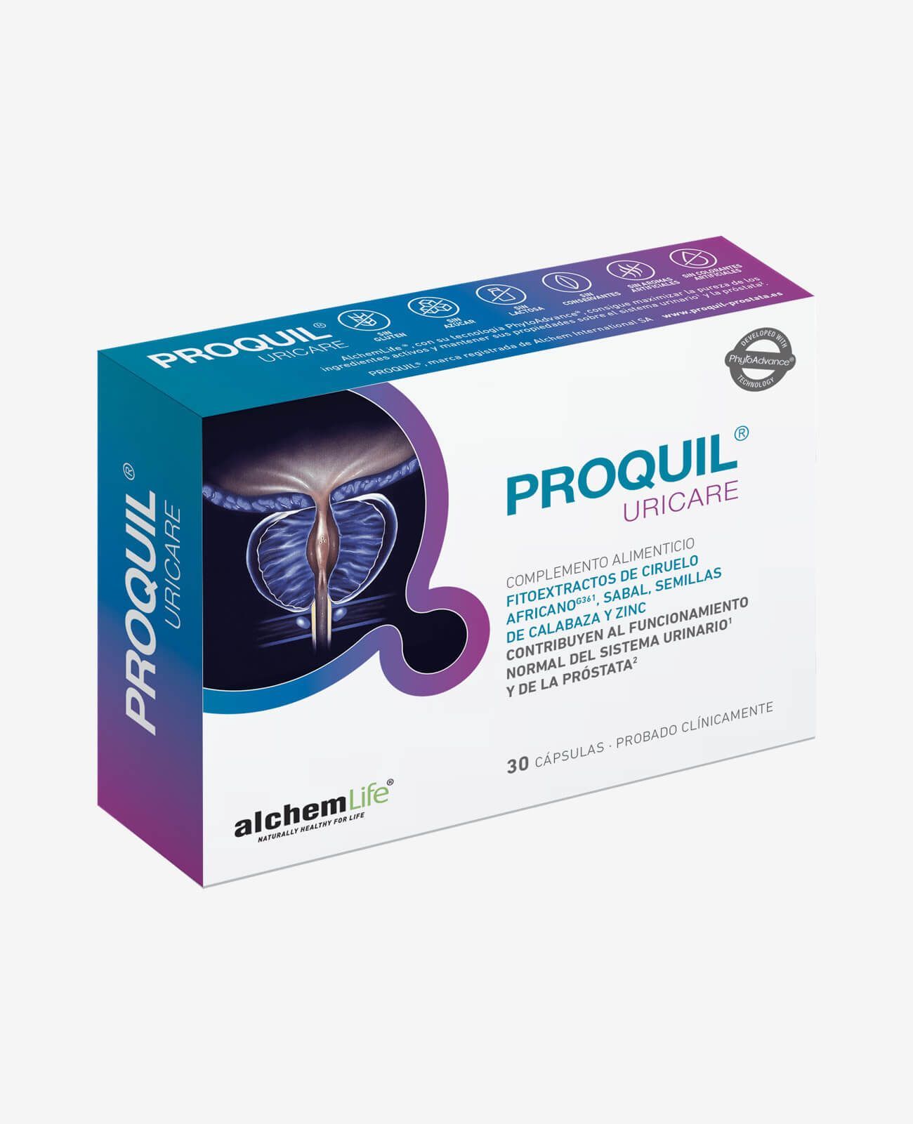 PROQUIL® URICARE TRATAMIENTO PARA LA PRÓSTATA INFLAMADA